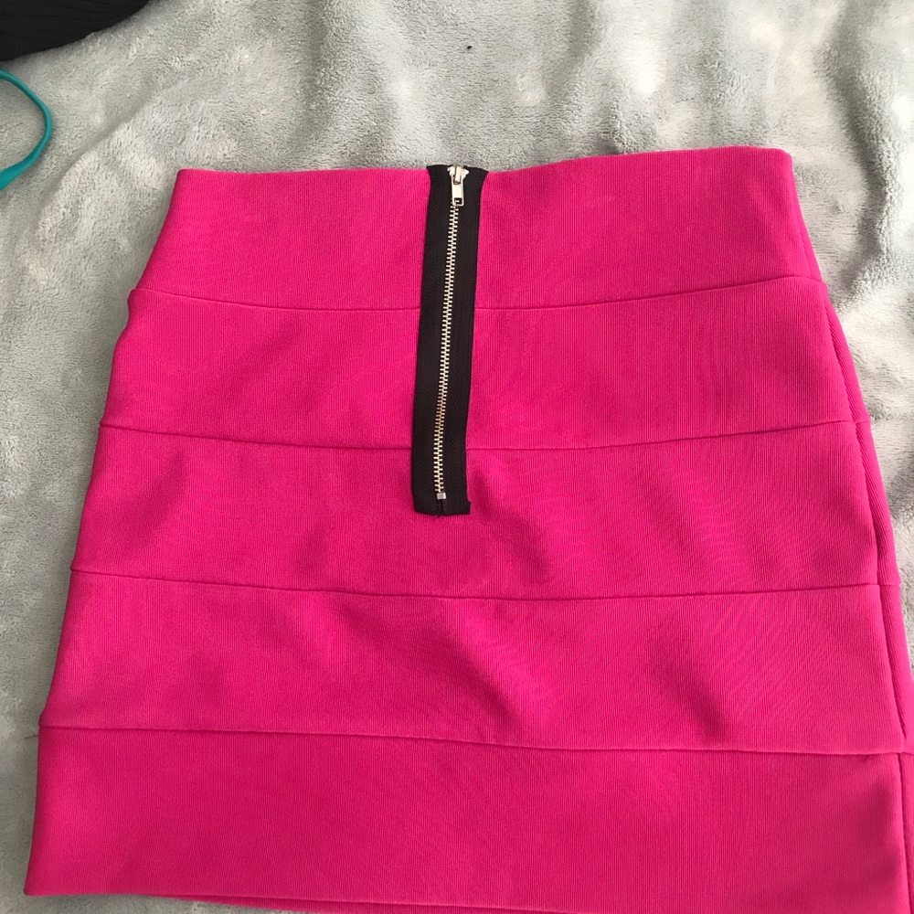 Pink Mini Skirt